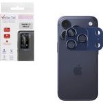 Volte-Tel Camera Glass Cover Iphone 17 Pro 6.3in 9H 0.30MM 3D Ar ALUMINIUM-Electroplating Frame - Magnetic BLUE