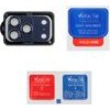 Volte-Tel Camera Glass Cover Iphone 17 Pro 6.3in 9H 0.30MM 3D Ar ALUMINIUM-Electroplating Frame - Magnetic BLUE