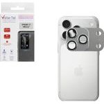 Volte-Tel Camera Glass Cover Iphone 17 Pro 6.3in 9H 0.30MM 3D Ar ALUMINIUM-Electroplating Frame - Magnetic SILVER