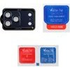Volte-Tel Camera Glass Cover Iphone 17 Pro Max 6.9in 9H 0.30MM 3D Ar ALUMINIUM-Electroplating Frame - Magnetic BLUE