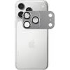 Volte-Tel Camera Glass Cover Iphone 17 Pro Max 6.9in 9H 0.30MM 3D Ar ALUMINIUM-Electroplating Frame - Magnetic SILVER