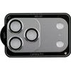 Volte-Tel Camera Glass Cover Iphone 17 Pro Max 6.9in 9H 0.30MM 3D Ar ALUMINIUM-Electroplating Frame - Magnetic SILVER