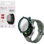 Volte-Tel Pc Edge Cover Tempered Glass Xiaomi Watch 5 47mm 1.54in 9H 0.30mm 3D Full Glue Full Cover GREEN