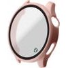 Volte-Tel Pc Edge Cover Tempered Glass Xiaomi Watch 5 47mm 1.54in 9H 0.30mm 3D Full Glue Full Cover PINK