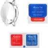 Volte-Tel Pc Edge Cover Tempered Glass Xiaomi Watch 5 47mm 1.54in 9H 0.30mm 3D Full Glue Full Cover SILVER
