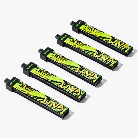 BETAFPV Battery For Lava Ii Drone 1S Battery 320MAh 95C (5 PCS.) - (2132160)