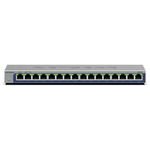 NETGEAR GS116 Unmanaged L2 Gigabit Ethernet (10/100/1000) Black - (GS116-300EUS)