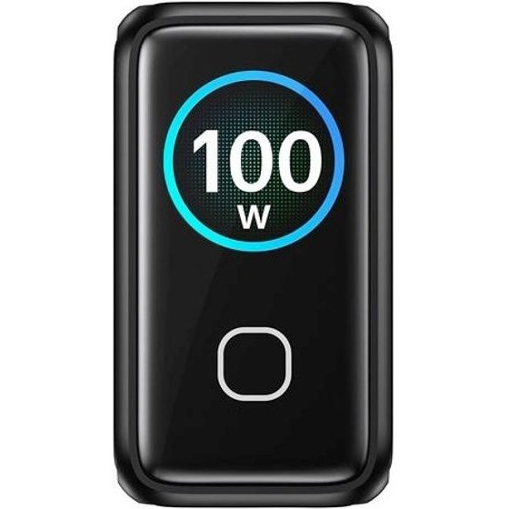 UNITEK Gan Charger With DISPLAY, 100W, 3xUSB-C - (P1131ABK01-EU)