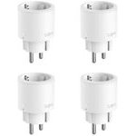 TP-Link W-Lan Socket P115 Eu / White 4-Pack - (Tapo P115 (4-PACK) (EU) V1)