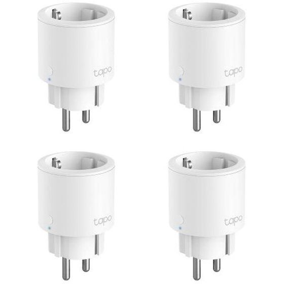 TP-Link W-Lan Socket P115 Eu / White 4-Pack - (Tapo P115 (4-PACK) (EU) V1)
