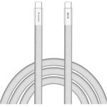 Verbatim Kabel Sync & Charge Softtouch USB-C Do USB-C 60W PD3.0 120cm Bialy - (30274)