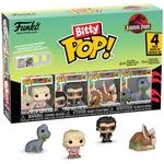 Funko Bitty Pop! 4-Pack: Jurassic Park - Ellie Sattler, Ian Malcolm, Triceratops, Brachiosaurus Vinyl Figures
