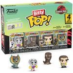Funko Bitty Pop! 4-Pack: Jurassic Park - Mr. DNA, Dilophosaurus Fossil, Dennis Nedry, Dilophosaurus Vinyl Figures
