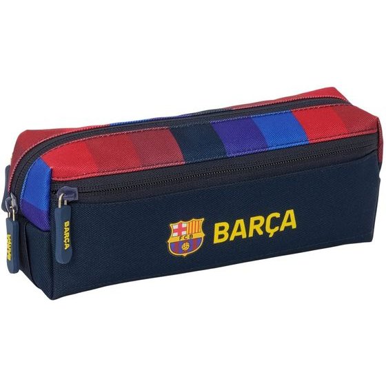 Safta: F.C.Barcelona - Triple Pencil Case W/22 Cm Elastic Band (812629027)