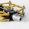 Rockbros 2010-12L Aluminum Platform Bicycle Pedals - Gold - (JT201012LG)
