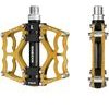 Rockbros 2010-12L Aluminum Platform Bicycle Pedals - Gold - (JT201012LG)