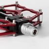 Rockbros 2010-12L Aluminum Platform Bicycle Pedals - Red - (JT201012LR)