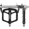 Rockbros 2018-12A Nylon Bicycle Pedals - Black - (2018-12ABK)