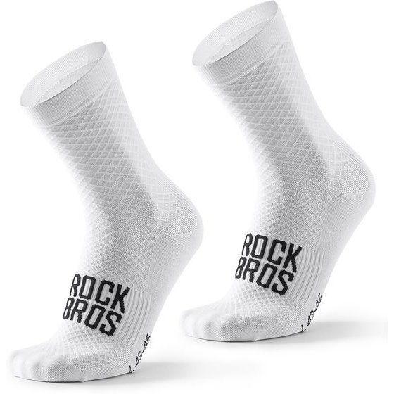 Rockbros 49210016001 Road To Sky Cycling Socks 36-38 Cm - White 5907769392948 - (49210016006)