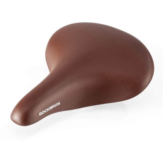 Rockbros 6800S Retro Comfort Bicycle Saddle - Brown 5907769390616 - (380026001)