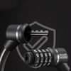 Rockbros 87639-4 Bicycle Lock With Code And Steel Cable - Black 5907769390104 - (32120007001)