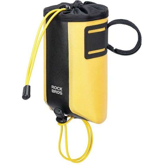 Rockbros AS-162 Waterproof Handlebar Bottle Bag - Yellow 5907769391439 - (30990054001)