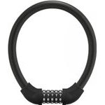 Rockbros Bicycle Lock With code, Steel cable, 85 Cm - Black - (RKS870-BK)