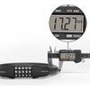 Rockbros Bicycle Lock With code, Steel cable, 85 Cm - Black - (RKS870-BK)