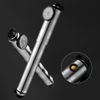 Rockbros Bicycle Pump With Pressure Gauge - Silver - (HQ-67A-L03)