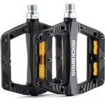 Rockbros BP2501 Reflective Nylon Bicycle Pedals - Black 5907769390883 - (370011001)