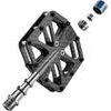 Rockbros C525 Carbon Fiber Platform Bike Pedals - Black 5907769390937 - (370007001)