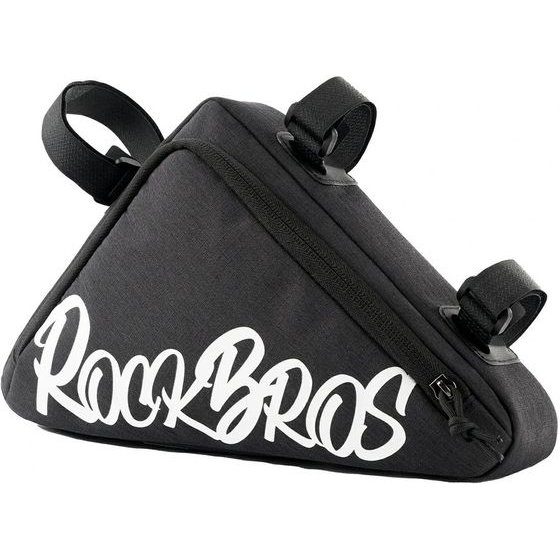 Rockbros G002 Flash Journey Triangle Frame Bike Bag 1.4L - Black 5907769391125 - (30180029001)
