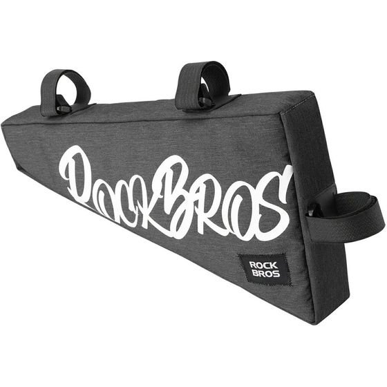 Rockbros G008 Flash Journey Triangle Frame Bike Bag Xl 1.9 L - Black 5907769391248 - (30180028001)