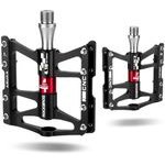 Rockbros JT410 4.10 4 Bearing Bicycle Pedals - Black - (JT410BK)