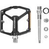Rockbros K371 Reflective Aluminum Bicycle Pedals With Sealed Bearings - Black 5907769390821 - (37210003001)