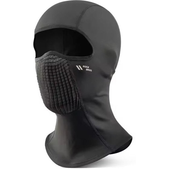 Rockbros LF25699 Fleece Bicycle Balaclava - Black 5907769389610 - (13250013001)