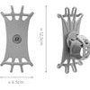 Rockbros LF436 Handlebar Clamp Phone Holder - Gray - (LF436GR)