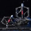 Rockbros Platform Aluminum Bicycle Pedals - Black - (2020-12BBK)