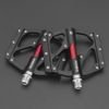 Rockbros Platform Aluminum Bicycle Pedals - Black - (2020-12BBK)