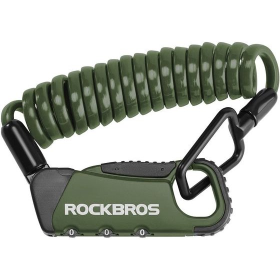 Rockbros RBK6N Combination Bike Lock - Green 5907769390159 - (32120010001)