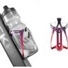 Rockbros RKL02 Aluminum Bottle Cage - Black And Red - (RKL02-BR)