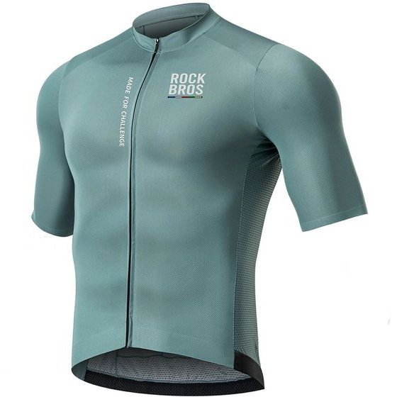 Rockbros Road To Sky men's Cycling Jersey Short Sleeve S - gray-Blue 5907769392443 - (15120014016)