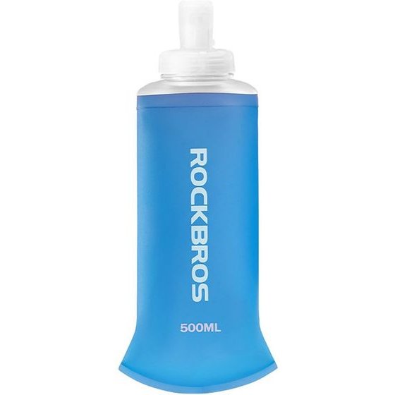 Rockbros Soft Flask Running Water Bottle 500 Ml - Blue 5907769390494 - (35210027002)