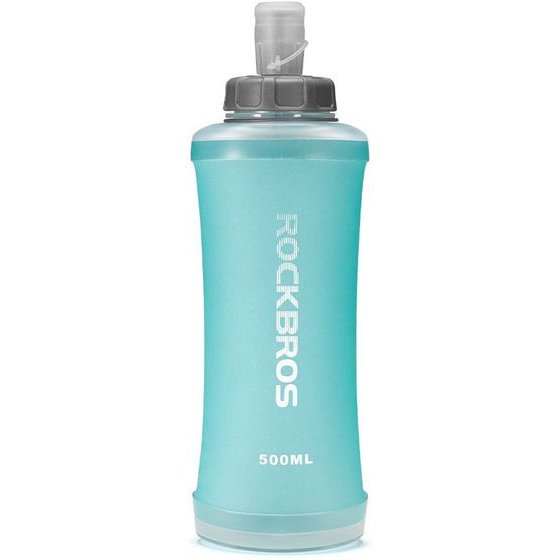 Rockbros Soft Flask Running Water Bottle 500 Ml - Light Blue 5907769390517 - (350017002)