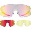 Rockbros SP338 Road To Sky Cycling Glasses With Interchangeable Lenses - Cream 5907769393204 - (14210011003)