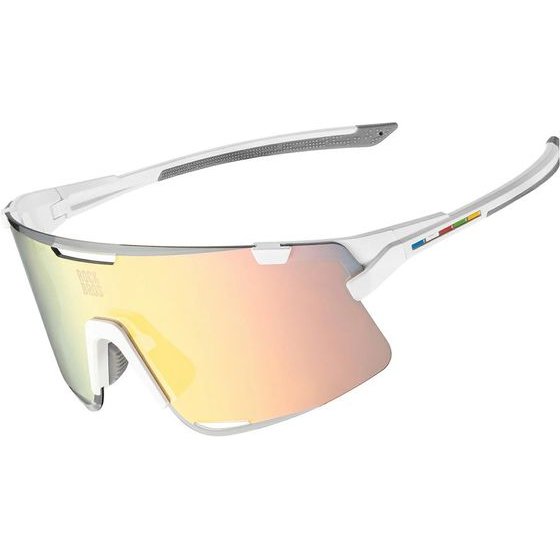 Rockbros SP338 Road To Sky Cycling Glasses With Interchangeable Lenses - Cream 5907769393204 - (14210011003)