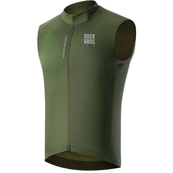 Rockbros TLMJ003-01 Road To Sky men's Lightweight Breathable Cycling Vest S - Green 5907769392719 - (0616016)