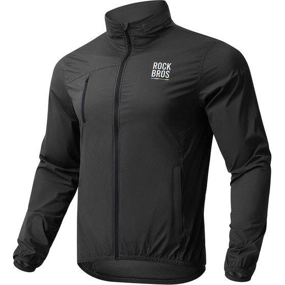 Rockbros TLWT002 Road To Sky L Bicycle Windbreaker - Black 5907769392559 - (15120016004)