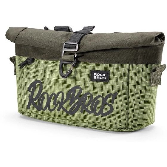Rockbros W020 Dual-Purpose Front Bag, Bike/Shoulder - Green 5907769391347 - (30110098001)