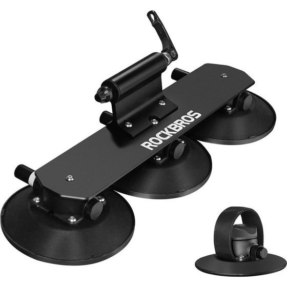 Rockbros XP1001 Roof Rack With Suction Cups For 1 Bike - Black - (XP1001BK)